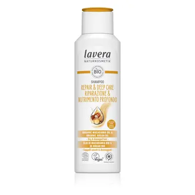 Lavera Repair & Care mélyregeneráló sampon száraz és sérült hajra 250 ml