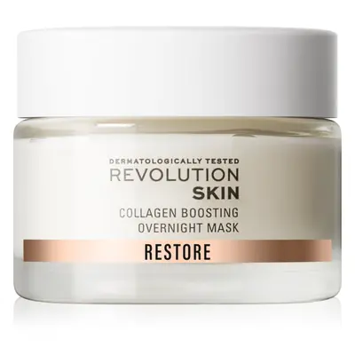 Revolution Skincare Restore Collagen Boosting megújító éjszakai krémes arcmaszk a kollagénképződ