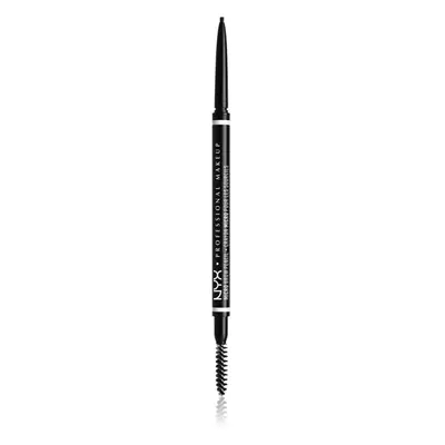 NYX Professional Makeup Micro Brow Pencil szemöldök ceruza árnyalat 08 Black 0.09 g