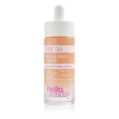 hello sunday the one that´s a serum védő szérum SPF 50 30 ml