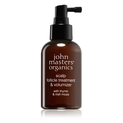 John Masters Organics Scalp Follicle Treatment & Volumizer spray a haj egészséges növekedéséért 