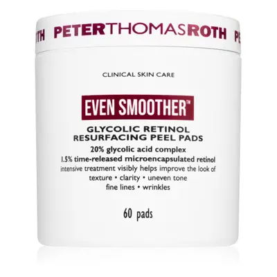 Peter Thomas Roth EVEN SMOOTHER™ Glycolic Retinol Resurfacing Peel Pads arctisztító peeling párn