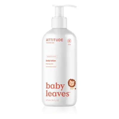 Attitude Baby Leaves Pear Nectar természetes testápoló tej gyermekeknek 473 ml