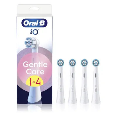 Oral B iO Gentle Care tartalék kefék az érzékeny ínyre White 4 db