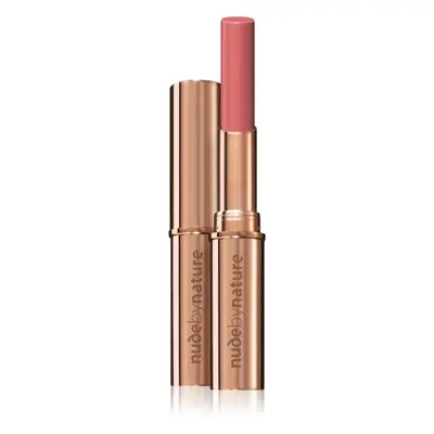 Nude by Nature Creamy Matte krémes rúzs matt hatással árnyalat 02 Sunset 2,75 g