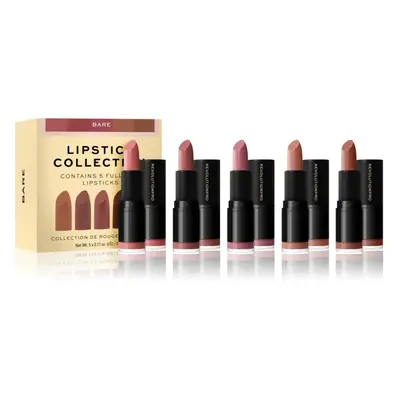 Revolution PRO Lipstick Collection rúzs szett árnyalat Bare 5 db