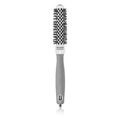 Olivia Garden Expert Shine Wavy Bristles White&Grey hajkefe průměr 20 mm 1 db