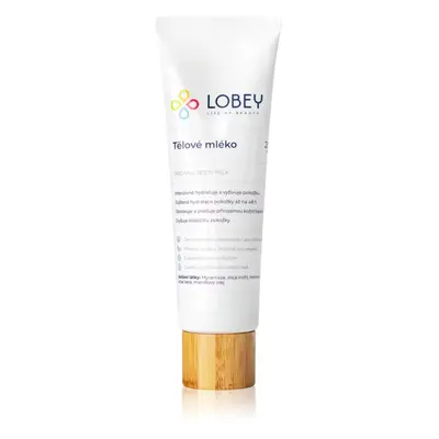 Lobey Body Care Tělové Mléko hidratáló testápoló tej 200 ml