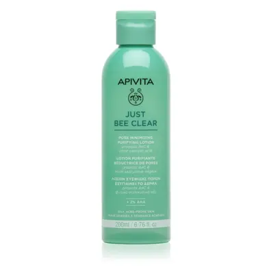 Apivita Just Bee Clear Pore Minimizing Lotion pórusösszehúzó ápolás a fekete pontok ellen 200x1 