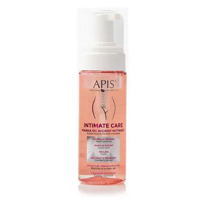 Apis Natural Cosmetics Intimate Care finoman tisztító hab intim higiéniára 150 ml