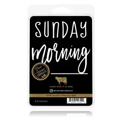 Milkhouse Candle Co. Farmhouse Sunday Morning illatos viasz aromalámpába 155 g