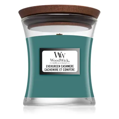 Woodwick Evergreen Cashmere illatgyertya 85 g