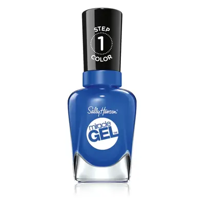 Sally Hansen Miracle Gel™ géles körömlakk UV/LED lámpa használata nélkül árnyalat 360 Tidal Wave