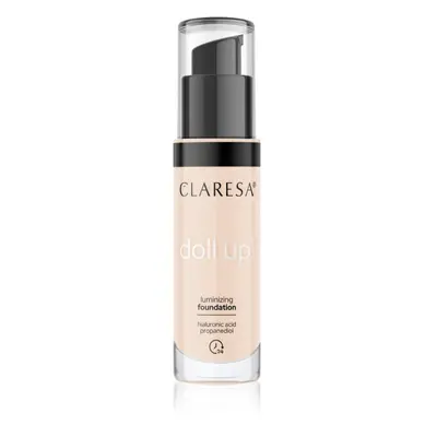 Claresa Doll Up! élénkítő make-up a természetes hatásért árnyalat 03 Light Medium 34 g