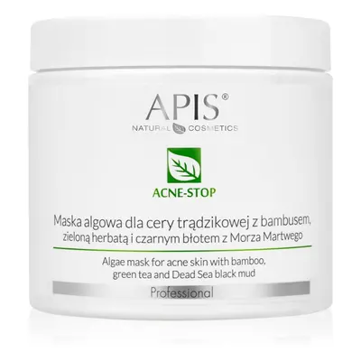 Apis Natural Cosmetics Acne-Stop Professional tisztító és lágyító maszk az aknéra hajlamos zsíro