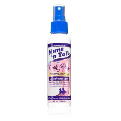 Mane 'N Tail Curls Day Refresher Spray styling spray a hullámos és göndör hajra 100 ml