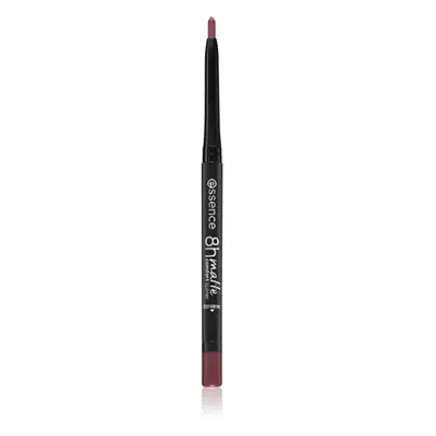 Essence 8h Matte Comfort Matt ajakceruza hegyezővel árnyalat 06 Cool Mauve 0,3 g