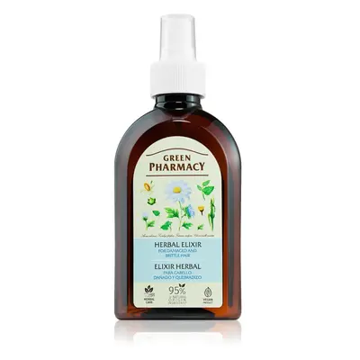 Green Pharmacy Herbal Elixir Hair Care növényi elixír sérült, töredezett hajra 250 ml