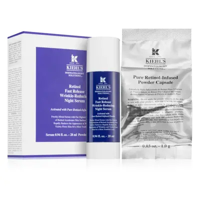 Kiehl's Dermatologist Solutions Retinol Fast Release Wrinkle-Reducing Night Serum éjszakai ránct