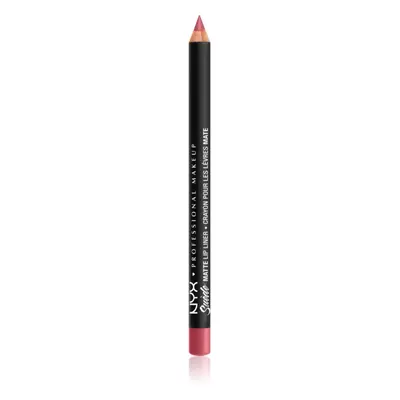 NYX Professional Makeup Suede Matte Lip Liner Matt ajakceruza árnyalat 29 Sao Paulo 1 g