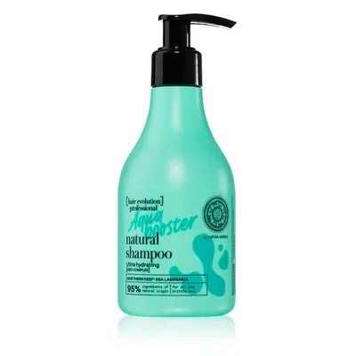 Natura Siberica Hair Evolution Aqua Booster regeneráló és hidratáló sampon törékeny, fénytelen h