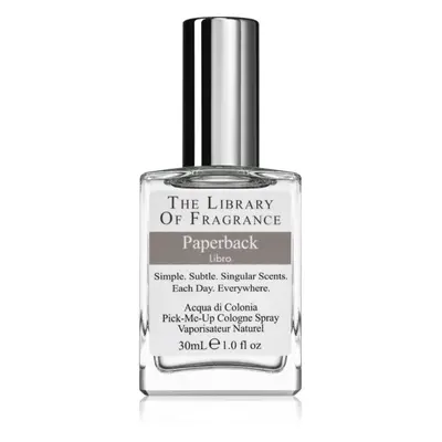 The Library of Fragrance Paperback Eau de Cologne unisex 30 ml