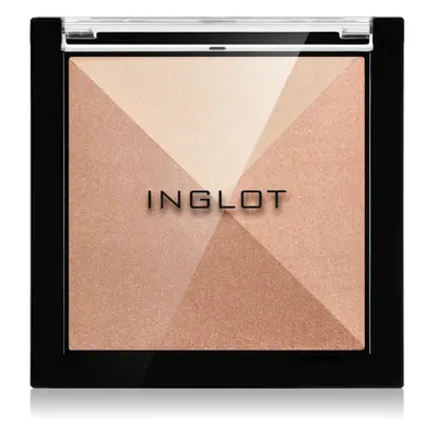 Inglot Multicolour System Highlighting & Bronzing Powder élénkítő és bronzosító paletta árnyalat