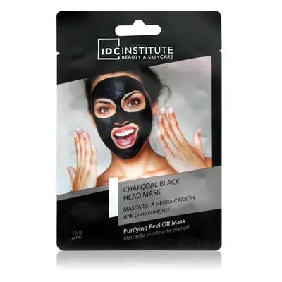 IDC Institute Charcoal Blackhead Mask mitesszerek elleni, lehúzható aktív szén maszk 15 g