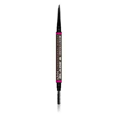 NYX Professional Makeup Blade & Shade szemöldök ceruza kefével árnyalat Espresso 0.06 g