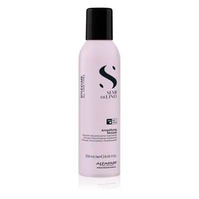 Alfaparf Milano Semi di Lino Style&Care Amplifying Mousse hajdúsító hab a természetes fixálásért