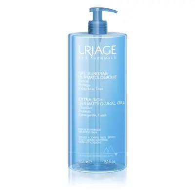 Uriage Hygiène Extra-Rich Dermatological Gel tisztító gél arcra és testre 1000 ml