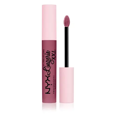 NYX Professional Makeup Lip Lingerie XXL matt folyékony állagú ajakrúzs árnyalat 16 - Unlaced 4 