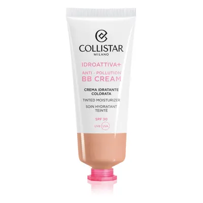 Collistar Face IDROATTIVA+ Tinted Moisturizer tónusegyesítő hidratáló krém SPF 30 árnyalat 2 Med