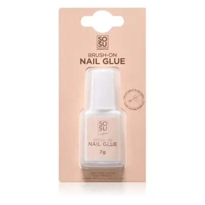 SOSU Cosmetics Brush-On Nail Glue köröm ragasztó 7 ml