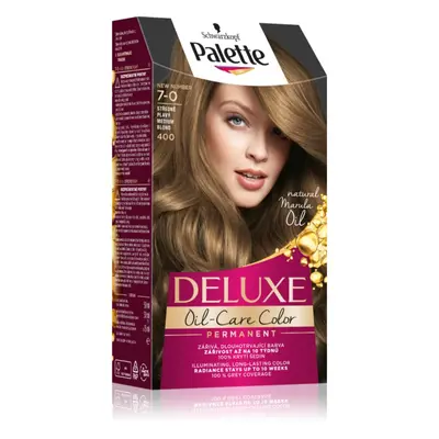 Schwarzkopf Palette Deluxe tartós hajfesték árnyalat 7-0 (400) Medium Blonde 1 db