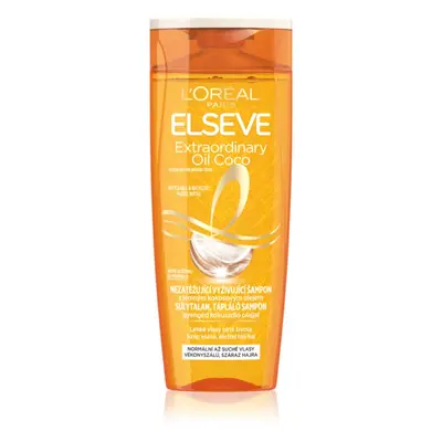 L’Oréal Paris Elseve Extraordinary Oil Coconut tápláló sampon normál és száraz hajra 400 ml