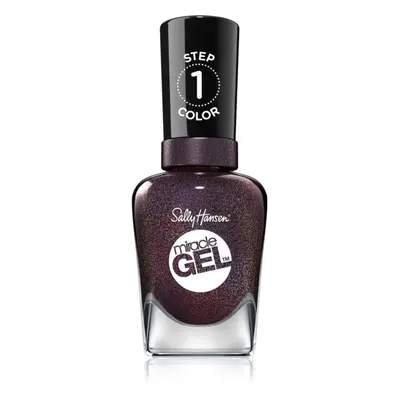 Sally Hansen Miracle Gel™ géles körömlakk UV/LED lámpa használata nélkül árnyalat Starry Night 1