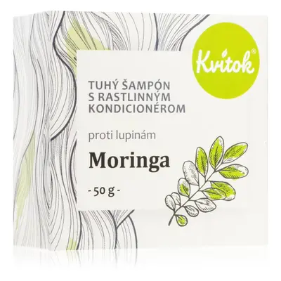 Kvitok Moringa organikus szilárd sampon korpásodás ellen 50 g