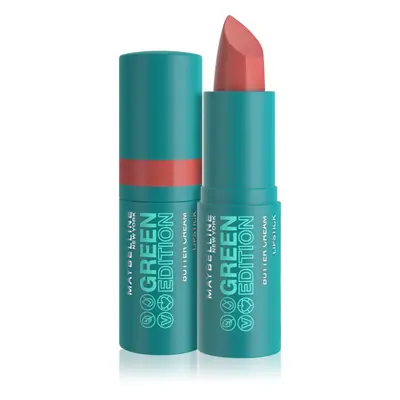 MAYBELLINE NEW YORK Green Edition krémes rúzs hidratáló hatással árnyalat 012 Shore 3.4 g