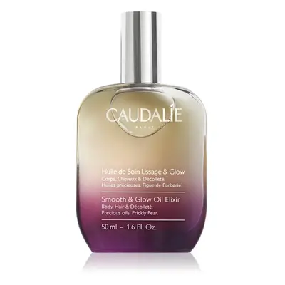 Caudalie Smooth & Glow Oil Elixir többfunkciós olaj testre és hajra 50 ml