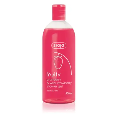 Ziaja Fruity Cranberry & Wild Strawberry hidratáló tusoló gél 500 ml