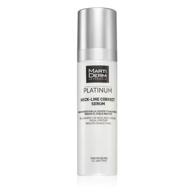 MartiDerm Platinum Neck-Line intenzív lifting szérum a nyak és az áll feszesítésére 50 ml