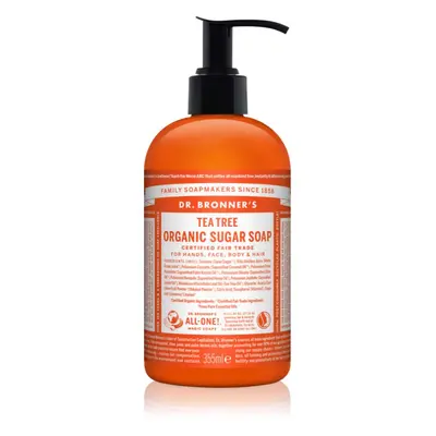 Dr. Bronner’s Tea Tree folyékony szappan testre és hajra 355 ml