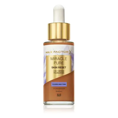 Max Factor Miracle Pure ápoló alapozó árnyalat 90-95 Deep 30 ml