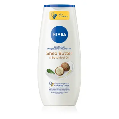 Nivea Shea Butter & Botanical Oil krémes tusoló gél 250 ml