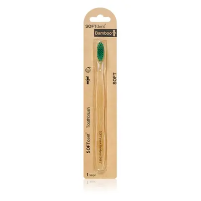 SOFTdent Bamboo Soft bambuszos fogkefe 1 db