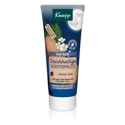 Kneipp Good Night Intenzív hidratáló testápoló bambuszvajjal 200 ml