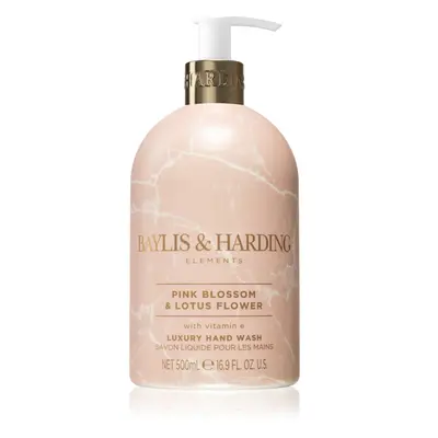 Baylis & Harding Elements Pink Blossom & Lotus Flower folyékony szappan 500 ml