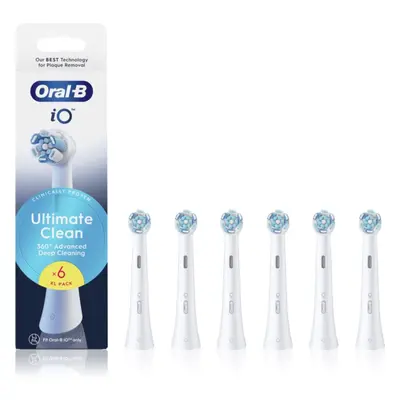 Oral B iO Ultimate Clean csere fejek a fogkeféhez White 6 db