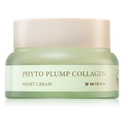 Mizon Phyto Plump Collagen hidratáló éjszakai krém a ráncok ellen nyugtató hatással 50 ml